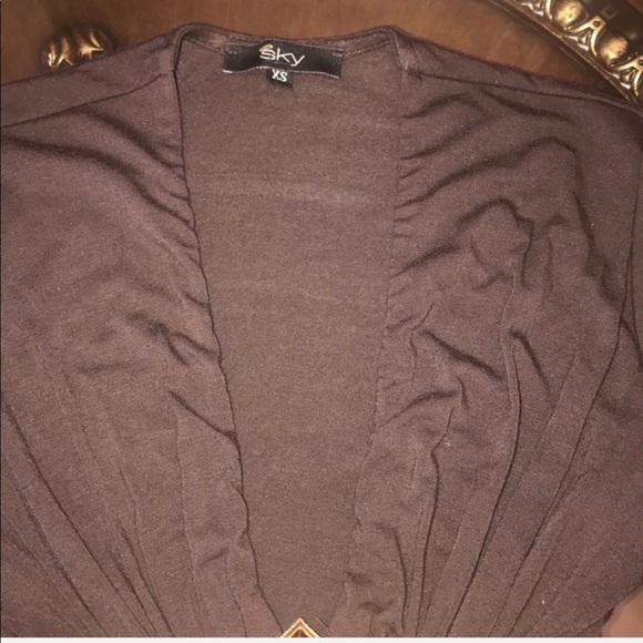 Sky embellished top - Picture 3 of 4